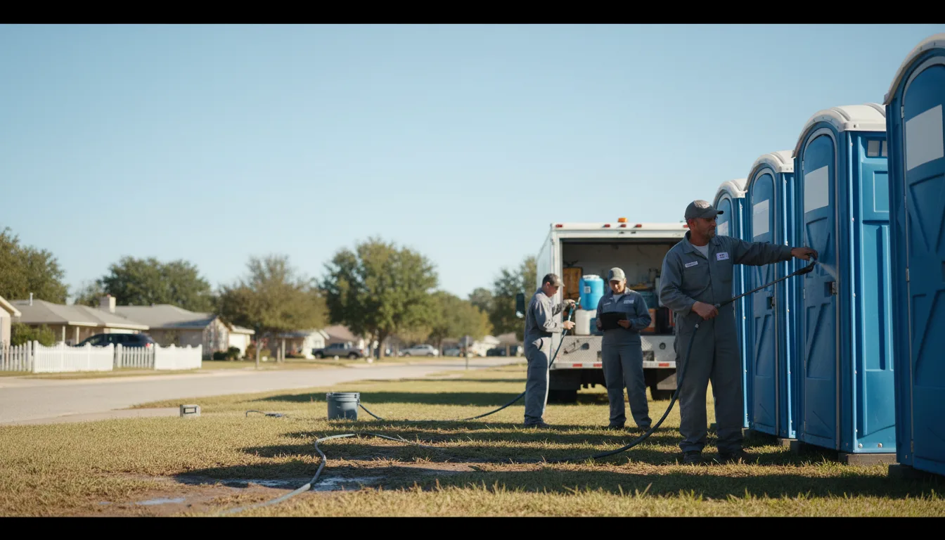Long-Term Portable Toilet Rental in Casey, IL near me